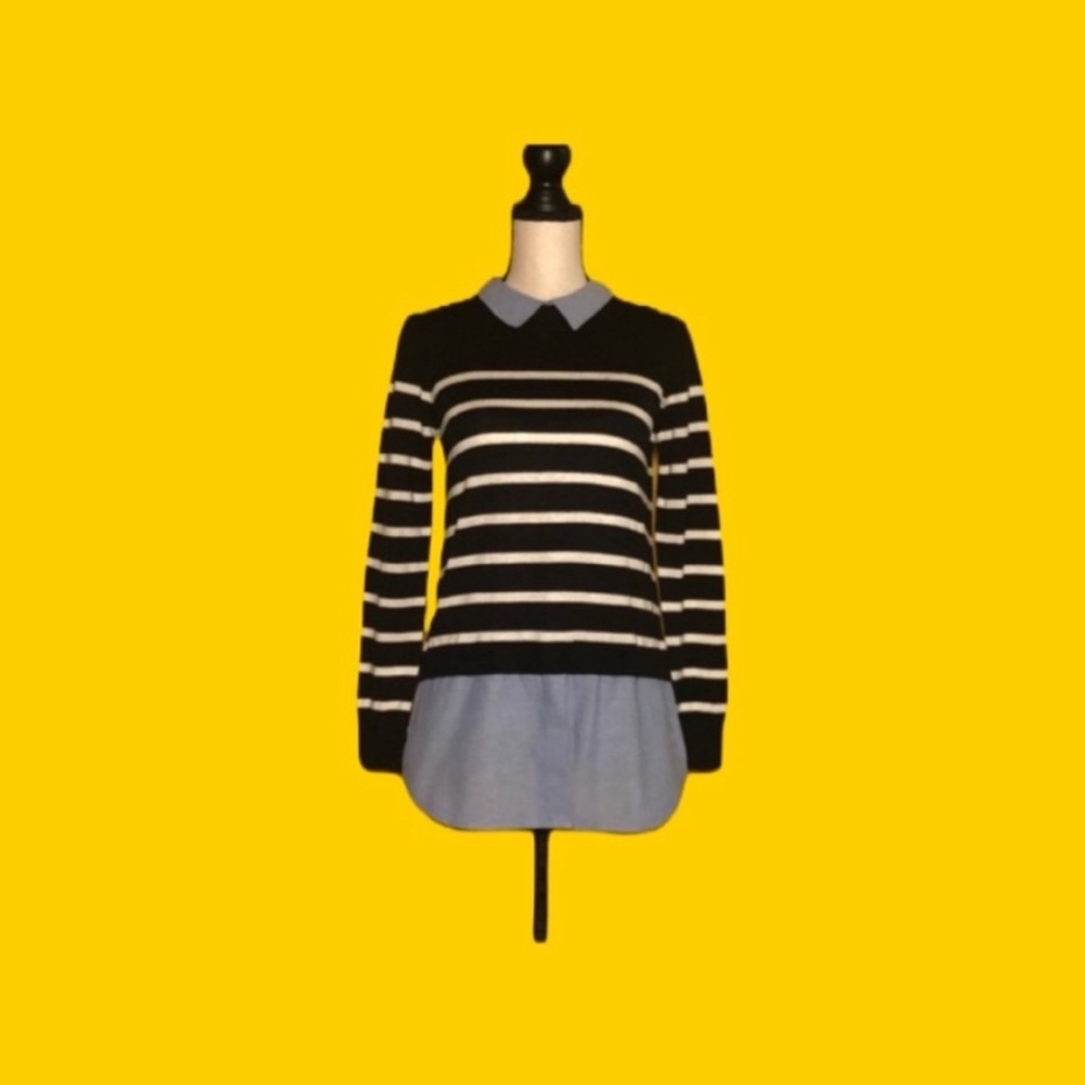 ALLEGRA GOLD long sleeve sweater shirt